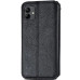 Чохол-книжка GETMAN Cubic для Samsung A07- чорний Чохол-книжка GETMAN Cubic для Samsung A07- чорний