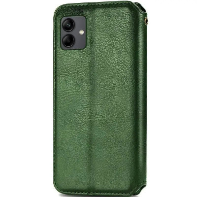 Чохол-книжка GETMAN Cubic для Samsung A07- зелений Чохол-книжка GETMAN Cubic для Samsung A07- зелений