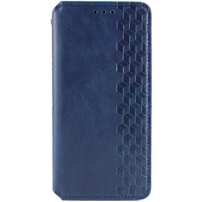 Чохол-книжка GETMAN Cubic для Samsung A17 4G/5G / M36- синій Чохол-книжка GETMAN Cubic для Samsung A17 4G/5G / M36- синій