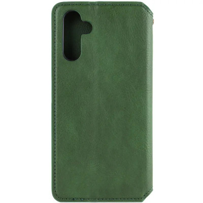 Чохол-книжка GETMAN Cubic для Samsung A17 4G/5G / M36- зелений Чохол-книжка GETMAN Cubic для Samsung A17 4G/5G / M36- зелений