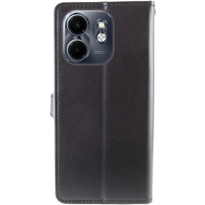 Чохол-книжка GETMAN Gallant шкіряний для Infinix Smart 9 4G / Hot 50i- чорний Чохол-книжка GETMAN Gallant шкіряний для Infinix Smart 9 4G / Hot 50i- чорний