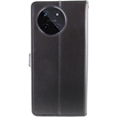 Чохол-книжка GETMAN Gallant шкіряний для Realme 11 4G- чорний Чохол-книжка GETMAN Gallant шкіряний для Realme 11 4G- чорний