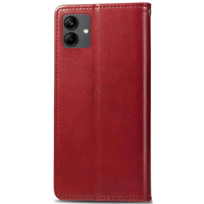 Чохол-книжка GETMAN Gallant шкіряний для Samsung A07- червоний Чохол-книжка GETMAN Gallant шкіряний для Samsung A07- червоний