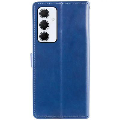 Чохол-книжка GETMAN Gallant шкіряний для Samsung A36 5G / A56 5G- синій Чохол-книжка GETMAN Gallant шкіряний для Samsung A36 5G / A56 5G- синій