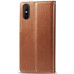 Чохол-книжка GETMAN Gallant шкіряний для Xiaomi Redmi 9A- коричневий Чохол-книжка GETMAN Gallant шкіряний для Xiaomi Redmi 9A- коричневий