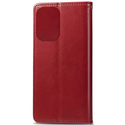 Чохол-книжка GETMAN Gallant шкіряний для Xiaomi Redmi Note 12s- червоний Чохол-книжка GETMAN Gallant шкіряний для Xiaomi Redmi Note 12s- червоний