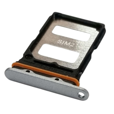 SIM лоток для Xiaomi Poco X6 Pro 5G Silver