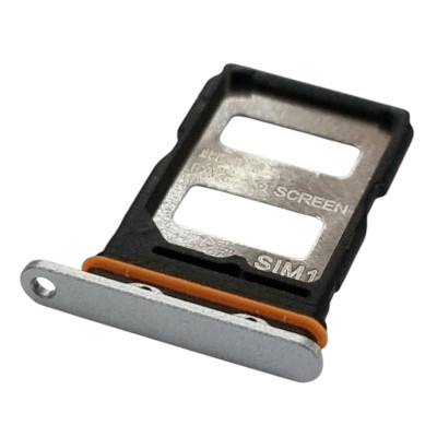 SIM лоток для Xiaomi Redmi Note 14 Pro 5G Silver SIM лоток для Xiaomi Redmi Note 14 Pro 5G Silver