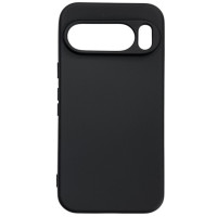 Накладка (з мікрофіброю) GETMAN Liquid Silk Full Camera для Google Pixel 10- чорний
