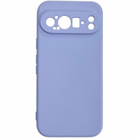 Накладка (з мікрофіброю) GETMAN Liquid Silk Full Camera для Google Pixel 10 Pro- бузковий