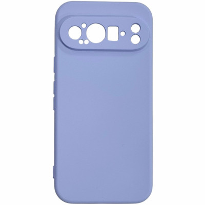 Накладка (з мікрофіброю) GETMAN Liquid Silk Full Camera для Google Pixel 10 Pro- бузковий