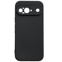 Накладка (з мікрофіброю) GETMAN Liquid Silk Full Camera для Google Pixel 9- чорний