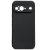 Накладка (з мікрофіброю) GETMAN Liquid Silk Full Camera для Google Pixel 9- чорний