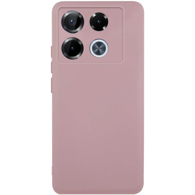 Накладка (з мікрофіброю) GETMAN Liquid Silk Full Camera для Infinix Note 40 Pro 4G- рожевий пісок Накладка (з мікрофіброю) GETMAN Liquid Silk Full Camera для Infinix Note 40 Pro 4G- рожевий пісок