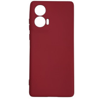 Накладка (з мікрофіброю) GETMAN Liquid Silk Full Camera для Motorola Edge 50 Fusion- темно-червоний Накладка (з мікрофіброю) GETMAN Liquid Silk Full Camera для Motorola Edge 50 Fusion- темно-червоний