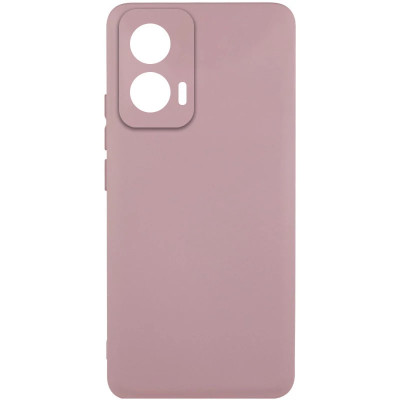 Накладка (з мікрофіброю) GETMAN Liquid Silk Full Camera для Motorola Edge 50 Fusion- пастельно-рожевий Накладка (з мікрофіброю) GETMAN Liquid Silk Full Camera для Motorola Edge 50 Fusion- пастельно-рожевий