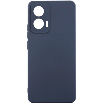 Накладка (з мікрофіброю) GETMAN Liquid Silk Full Camera для Motorola Edge 50 Fusion- темно-синій Накладка (з мікрофіброю) GETMAN Liquid Silk Full Camera для Motorola Edge 50 Fusion- темно-синій