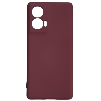 Накладка (з мікрофіброю) GETMAN Liquid Silk Full Camera для Motorola Edge 50 Fusion- марсала Накладка (з мікрофіброю) GETMAN Liquid Silk Full Camera для Motorola Edge 50 Fusion- марсала