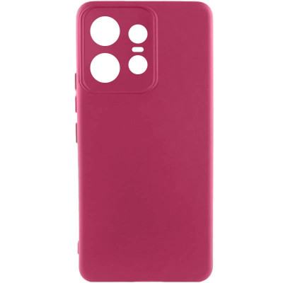 Накладка (з мікрофіброю) GETMAN Liquid Silk Full Camera для Motorola Edge 50 Pro- марсала Накладка (з мікрофіброю) GETMAN Liquid Silk Full Camera для Motorola Edge 50 Pro- марсала