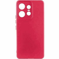 Накладка (з мікрофіброю) GETMAN Liquid Silk Full Camera для Motorola Edge 50 Pro- темно-червоний Накладка (з мікрофіброю) GETMAN Liquid Silk Full Camera для Motorola Edge 50 Pro- темно-червоний