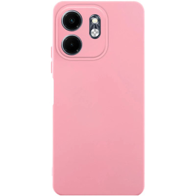 Накладка (з мікрофіброю) GETMAN Liquid Silk Full Camera для Motorola Moto G05 / E15 4G- рожевий Накладка (з мікрофіброю) GETMAN Liquid Silk Full Camera для Motorola Moto G05 / E15 4G- рожевий