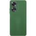 Накладка (з мікрофіброю) GETMAN Liquid Silk Full Camera для Oppo A60 4G- темно-зелений