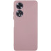 Накладка (з мікрофіброю) GETMAN Liquid Silk Full Camera для Oppo A60 4G- рожевий пісок