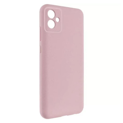 Накладка (з мікрофіброю) GETMAN Liquid Silk Full Camera для Samsung A07- пастельно-рожевий Накладка (з мікрофіброю) GETMAN Liquid Silk Full Camera для Samsung A07- пастельно-рожевий