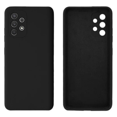 Накладка (з мікрофіброю) GETMAN Liquid Silk Full Camera для Samsung A13 4G- чорний Накладка (з мікрофіброю) GETMAN Liquid Silk Full Camera для Samsung A13 4G- чорний