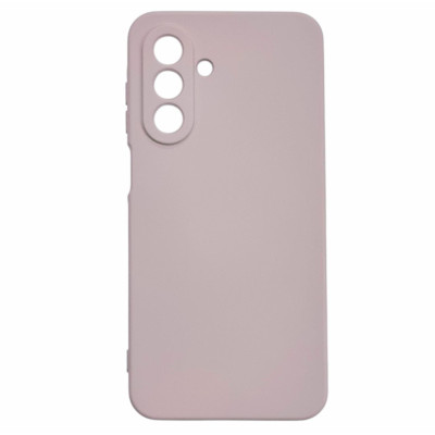 Накладка (з мікрофіброю) GETMAN Liquid Silk Full Camera для Samsung A17 4G/5G- пастельно-рожевий Накладка (з мікрофіброю) GETMAN Liquid Silk Full Camera для Samsung A17 4G/5G- пастельно-рожевий