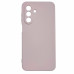 Накладка (з мікрофіброю) GETMAN Liquid Silk Full Camera для Samsung A17 4G/5G- пастельно-рожевий