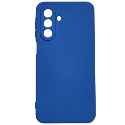 Накладка (з мікрофіброю) GETMAN Liquid Silk Full Camera для Samsung A17 4G/5G- королівський синій Накладка (з мікрофіброю) GETMAN Liquid Silk Full Camera для Samsung A17 4G/5G- королівський синій
