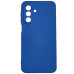 Накладка (з мікрофіброю) GETMAN Liquid Silk Full Camera для Samsung A17 4G/5G- королівський синій