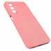 Уцінка! Накладка (з мікрофіброю) GETMAN Liquid Silk Full Camera для Samsung A17 4G/5G- рожевий