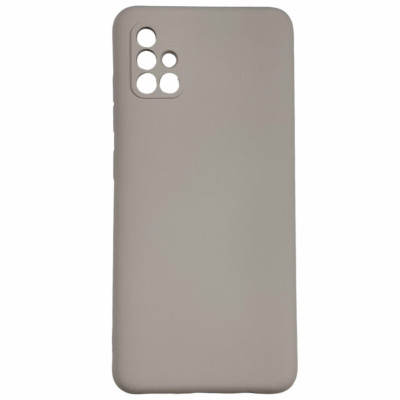 Накладка (з мікрофіброю) GETMAN Liquid Silk Full Camera для Samsung A51 / A515- пастельно-рожевий Накладка (з мікрофіброю) GETMAN Liquid Silk Full Camera для Samsung A51 / A515- пастельно-рожевий