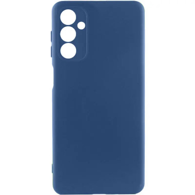 Накладка (з мікрофіброю) GETMAN Liquid Silk Full Camera для Samsung A54 5G- темно-синій Накладка (з мікрофіброю) GETMAN Liquid Silk Full Camera для Samsung A54 5G- темно-синій