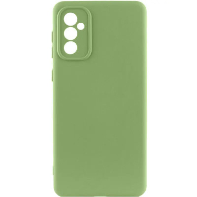 Накладка (з мікрофіброю) GETMAN Liquid Silk Full Camera для Samsung A55- фісташковий Накладка (з мікрофіброю) GETMAN Liquid Silk Full Camera для Samsung A55- фісташковий