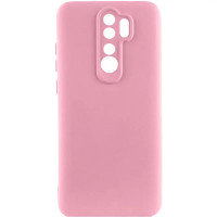 Накладка (з мікрофіброю) GETMAN Liquid Silk Full Camera для Xiaomi Redmi 9- рожевий Накладка (з мікрофіброю) GETMAN Liquid Silk Full Camera для Xiaomi Redmi 9- рожевий