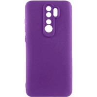 Накладка (з мікрофіброю) GETMAN Liquid Silk Full Camera для Xiaomi Redmi 9- ультра-фіолетовий Накладка (з мікрофіброю) GETMAN Liquid Silk Full Camera для Xiaomi Redmi 9- ультра-фіолетовий