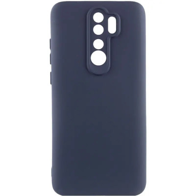 Накладка (з мікрофіброю) GETMAN Liquid Silk Full Camera для Xiaomi Redmi 9- темно-синій Накладка (з мікрофіброю) GETMAN Liquid Silk Full Camera для Xiaomi Redmi 9- темно-синій