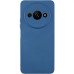 Накладка (з мікрофіброю) GETMAN Liquid Silk Full Camera для Xiaomi Redmi A3- темно-синій