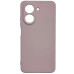Накладка (з мікрофіброю) GETMAN Liquid Silk Full Camera для Xiaomi Redmi A5 (UA/Europe)- пастельно-рожевий