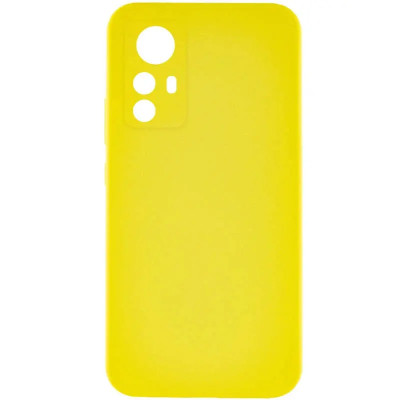 Накладка (з мікрофіброю) GETMAN Liquid Silk Full Camera для Xiaomi Redmi Note 12s- жовтий Накладка (з мікрофіброю) GETMAN Liquid Silk Full Camera для Xiaomi Redmi Note 12s- жовтий