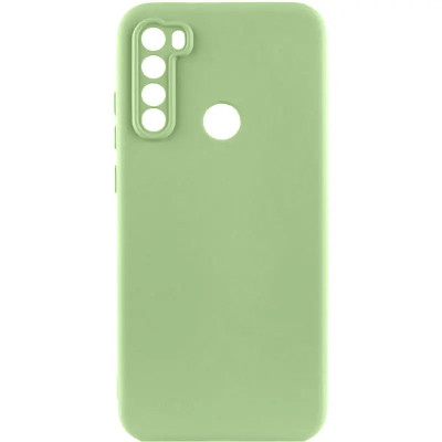 Накладка (з мікрофіброю) GETMAN Liquid Silk Full Camera для Xiaomi Redmi Note 8T- фісташковий Накладка (з мікрофіброю) GETMAN Liquid Silk Full Camera для Xiaomi Redmi Note 8T- фісташковий
