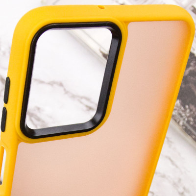 Накладка TPU+PC Lyon Frosted для Motorola Moto G23 /Moto G13- помаранчевий
