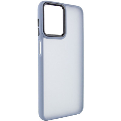 Накладка TPU+PC Lyon Frosted для Motorola Moto G23 /Moto G13- сіра лаванда