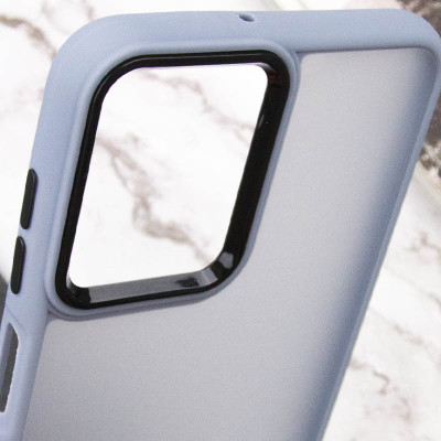 Накладка TPU+PC Lyon Frosted для Motorola Moto G23 /Moto G13- сіра лаванда