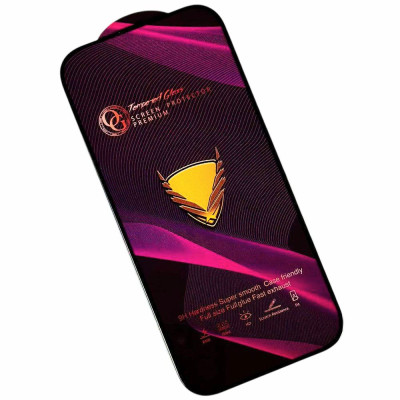 Скло захисне Tempered Glass OG Premium для iPhone 17 Pro Max- чорний