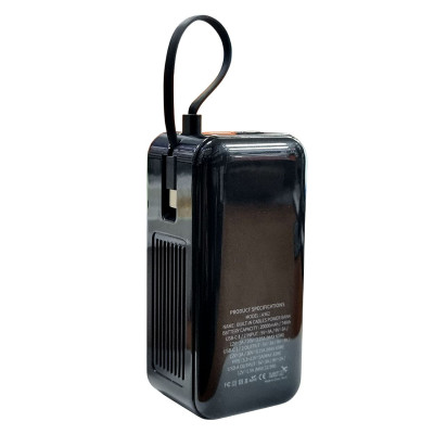 Power Bank Aspor A362 Notebook Series 20000mAh (2USB-C+1USB-A/65W/5V-20V)- чорний Power Bank Aspor A362 Notebook Series 20000mAh (2USB-C+1USB-A/65W/5V-20V)- чорний