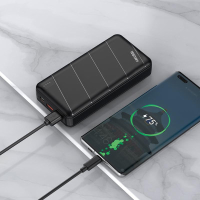 Power Bank Kakusiga KSC-1086 20000mAh Fast Charge (2USB/22.5W)- чорний
